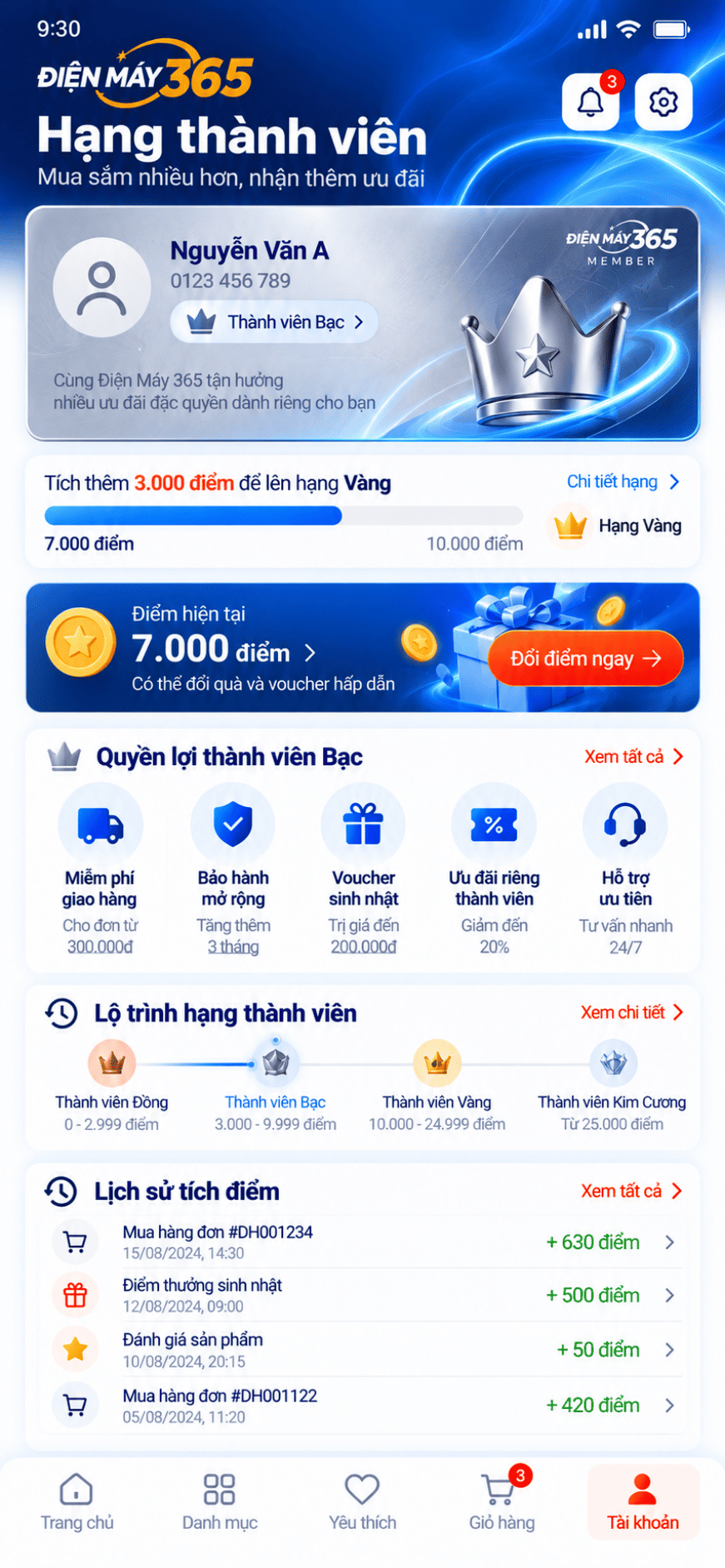 App siêu thị điện máy